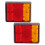 Trailer LED Light System Indicator Lights Clearance Lights Side Marker Lights Shock Resistant Waterproof Universal Compatibility 4