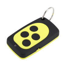 Wayne Dalton Compatible Remote Universal Garage Door And Sliding Gate Opener Controller With Easy Programming Portable Keychain Yellow Small