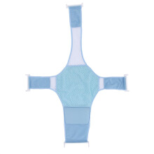 Comfortable Baby Shower Pad For Newborns Anti Slip Baby Bath Mat With Sponge Pillow Cross Mesh Support Net Universal Adjustable Bathing Hammock