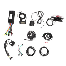 Kerékpárvezérlő átalakító készlet LCD kijelzővel és szervorásegítő érzékelőkkel, szinuszvezérlő 750 W-tól 1000 W-os motorokhoz,