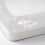 (Double, White) 40cm Extra Deep Fitted Bed Sheet- Affordable Budget Friendly Fitted Sheet in all Sizes 3