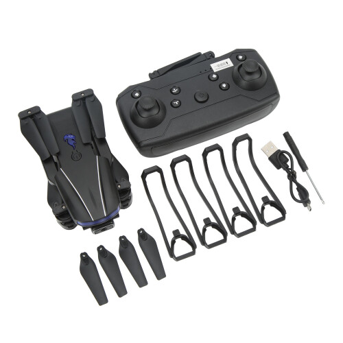 Drone With4K FPV Camera Foldable For Beginners, Adjustable Camera Altitude Hold Obstacle Avoidance Headless Mode Six Axis Gyroscope One Touch Return 1