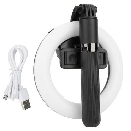 Magnetic Attachment Selfie Stick With Tripod Function Wireless Remote LED Fill Light Foldable Retractable Design Compatible With MagSafe Cases And