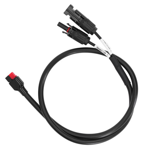 Weatherproof Design Solar Connectors Parallel Adapter Cable Universal Compatibility Flame Retardant Corrosion Resistance Self Locking System For 2