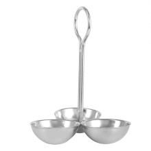 Stainless Steel Food Divider Serving Platter Efficient Food Separation Spacesaving Platter Non Slip And Safe Dishwasher Safe Wide Range Of