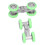 2pcs Stainless Steel 20mm Roller Wheel for Shower Doors, M6 Thread 13