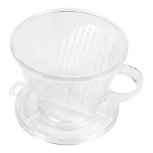Premium Coffee Dripper For Customizable Immersion Brews Heat Resistant Body Includes Coaster Easy To Rinse Portable Travel Friendly Reusable And