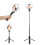 Magnetic Attachment Selfie Stick With Tripod Function Wireless Remote LED Fill Light Foldable Retractable Design Compatible With MagSafe Cases And 7