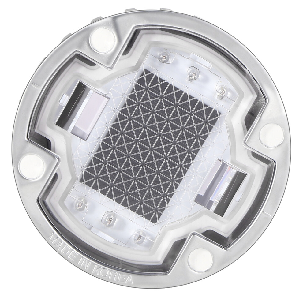 Led Solar Deck Lights Outdoor Driveway Markers Two Color Modes Dock Lights Waterproof Solar Ground Lights For Sidewalk Garden Pathway Stair Step 9365509956144