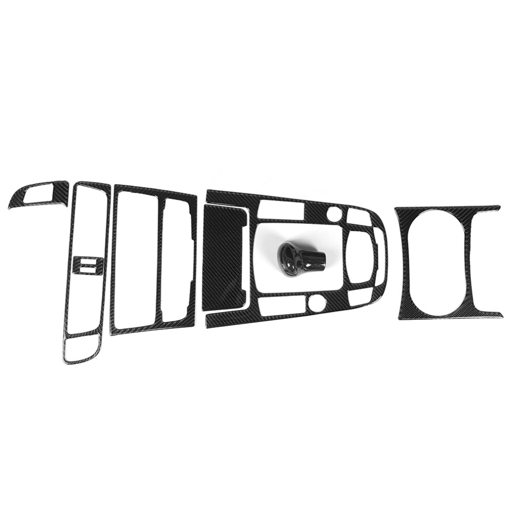 Vehicle Specific Fitment Carbon Fiber Pattern Interior Trim Decals Waterproof Durable Material Easy To Install Custom Look For Cars 9448483278041