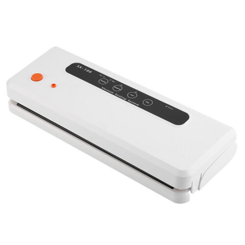 Instant Heating Dispenser With Vacuum Sealing Machine Digital Display Panel Dual Functionality For Kitchen Efficiency Includes Roll Vacuum Bags And 2