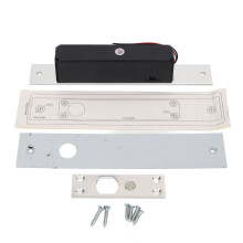 Magnetic Door Lock With Circuit Protection Free Adjustment Of Delay Time Electric Drop Bolt Door Lock For Access Control System Fail Safe NC Mode