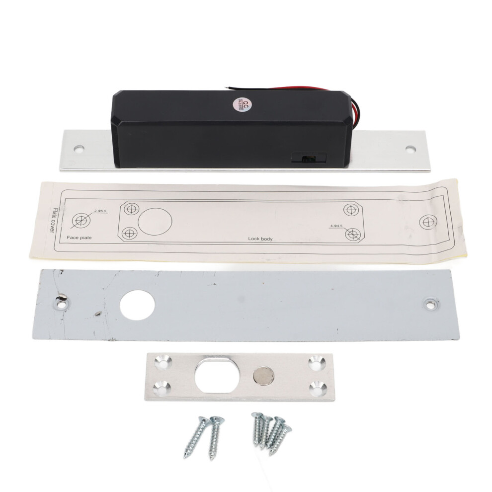 Magnetic Door Lock With Circuit Protection Free Adjustment Of Delay Time Electric Drop Bolt Door Lock For Access Control System Fail Safe Nc Mode 9448483280716