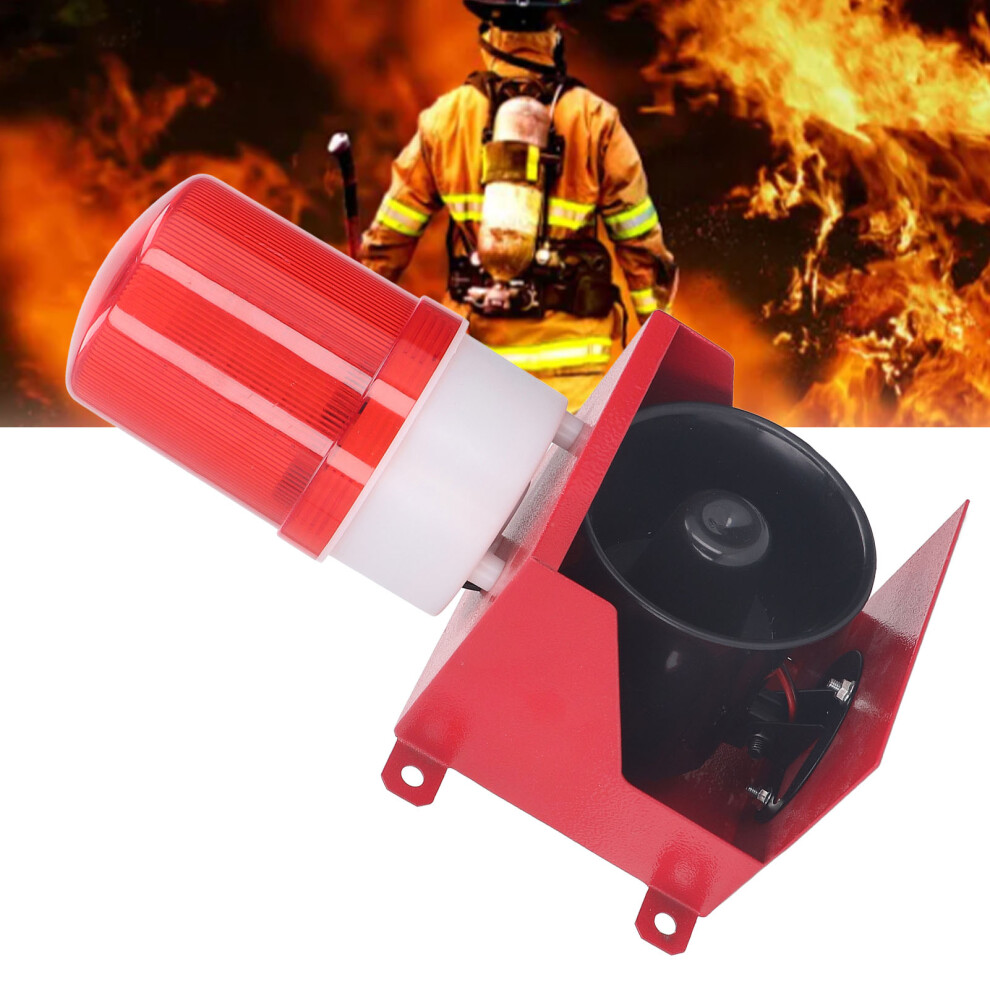 Industrial Siren Alarm Outdoor 115Db 35W Dc12v Ip65 Light 4941393497083