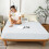 (Single, White) 40cm Extra Deep Fitted Bed Sheet- Affordable Budget Friendly Fitted Sheet in all Sizes 3