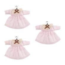 3St Charmant Roze Ob11 Poppenjurk Vintage Kant Voor Verzamelaar