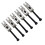 6Pcs Double Locking Tremolo Saddles, Silver 13
