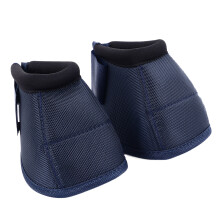 Protections pour sabots de cheval en toile Oxford respirante, bottes résistantes à l’usure, bleu navy, taille S