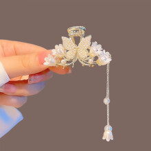 (4) Flower Hair Clip for All Hair Types - 50 Chars