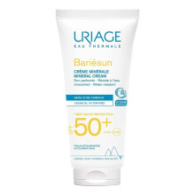 Uriage Bariesun SPF50+ Mineral Cream T | High Protection Mineral Sunscreen, Uriage Bariesun Face and Body, Non-chemical Sunscreen - 100ml