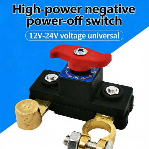 Battery Disconnect Switch Master Power Switch 12V-24V for Car/Truck