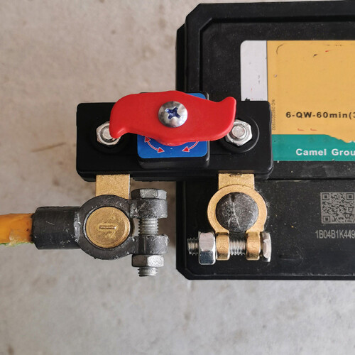Battery Disconnect Switch Master Power Switch 12V-24V for Car/Truck 2