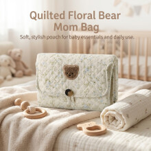 Waterproof Quilted Diaper Pad - Portable Baby Care