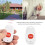Emergency Button Wireless Call Button System Personal Alert Panic Button Wireless Pager System Portable Vibration Receiver SOS Alert System Nurse 7