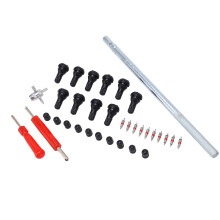 34-tlg. Ventileinschraub- und Entferner-Set für Wohnmobil, Auto, Motorrad