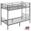 3Ft Bunk Bed Frame Metal Loft Sleeper with Ladder Guard Rail Heavy Duty 1