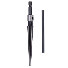Aluminum Alloy Reaming Tool T Handle Tapered Hexagon Shank High Speed Steel Chamfering Tool For Woodworking Precision Tasks Professional Results