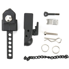 Aluminiumslegering Hitch Trailer Hook Fint håndværk Nem at installere Robust og holdbar simuleringslinkkomponent til RC Rock Crawler-bil Forbedret
