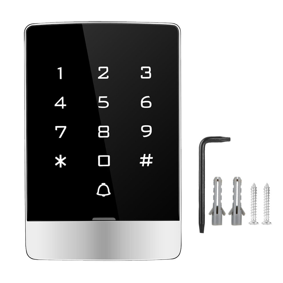 Zinc Alloy Anti Vandal Case Access Control Keypad Rfid Card Password Entry Stand Alone Access Control Waterproof Outdoor Use Wiegand26interface 9448483283557
