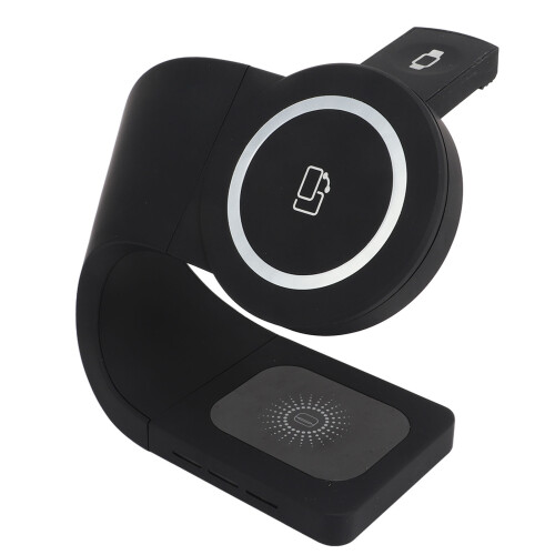 Ασύρματος κόμβος φόρτισης 4 σε 1 για iPhone, AirPods, Apple Watch, πτυσσόμενος σταθμός γρήγορης 2