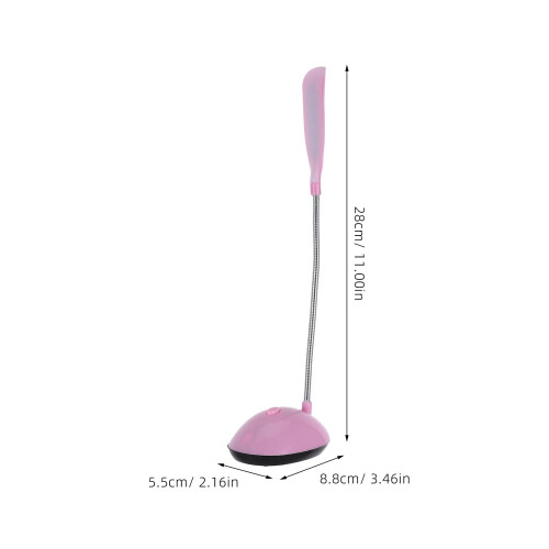 Lampe Pliable Rechargeable Rose Pour Étude Décor Maison Bureau 1