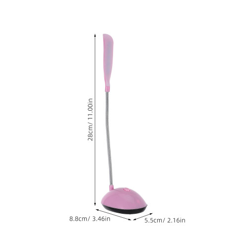 Lampe Pliable Rechargeable Rose Pour Étude Décor Maison Bureau 2