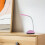 Lampe Pliable Rechargeable Rose Pour Étude Décor Maison Bureau 5