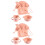 2Sets Kindertafelset Met Vakken Creatief En Functioneel Roze 5