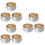 3Sets Bamboe Dubbele Handvat Steamer Voor Gestoomde Snacks En Groenten 8