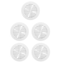 5St Luxe Witte Rv Ventilatie Rond PP Plastic Voor Binnenhuis