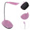 Lampe Pliable Rechargeable Rose Pour Étude Décor Maison Bureau 10