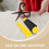 10Pcs Tapered Yellow Plastic Bobbins for Smooth Thread Winding 6