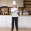 Black Chef Pants For Chefs In Hotel 1pcs 4