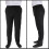 Black Chef Pants For Chefs In Hotel 1pcs 8