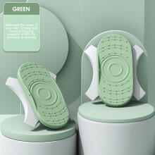 (Separated waist twisting machine-green) Ab Fitness Rotating Board - Slimming Gift