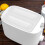 2 Slice Silicone Toaster Cover For Bread Maker - White 5