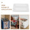 2 Slice Silicone Toaster Cover For Bread Maker - White 7