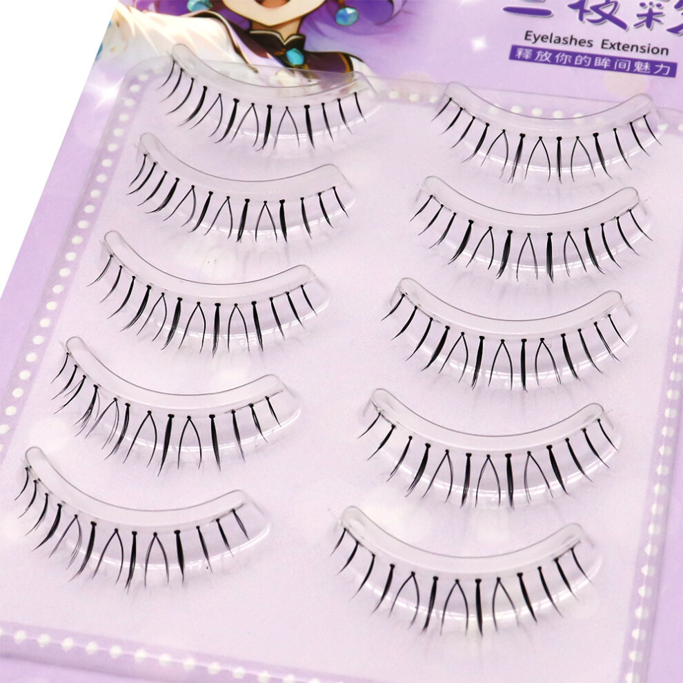 Dcph-Clothing (A) Fairy Eyelashes For Eye-Lifting Effect, Diy Makeup