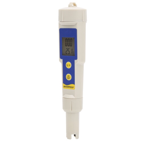Backlit Display Digital pH Tester Salinity Meter With Automatic Temperature Compensation Portable Soil Test Kit Auto Power Off Water Quality Testing 1