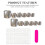 (XS) 12pcs Shiny Silver False Toe Nails DIY Manicure Kit 3